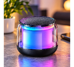 גלים – רמקול Bluetooth קומפקטי עם תאורת RGB